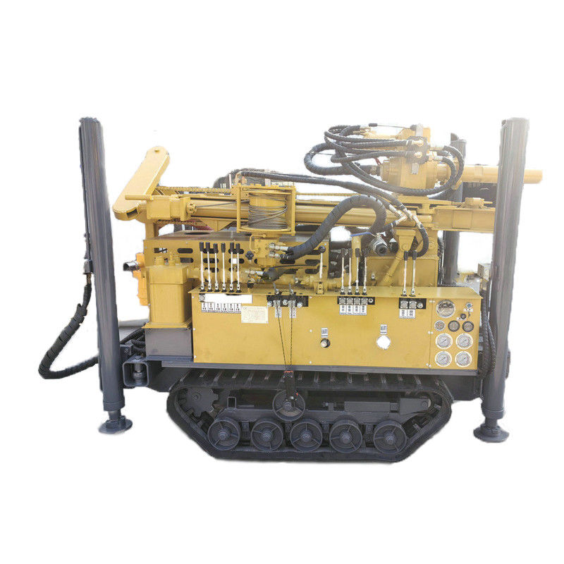 เครื่องเจาะบ่อน้ําความลึก 180m เครื่องเจาะบ่อน้ํา 77.3KW เครื่องยนต์