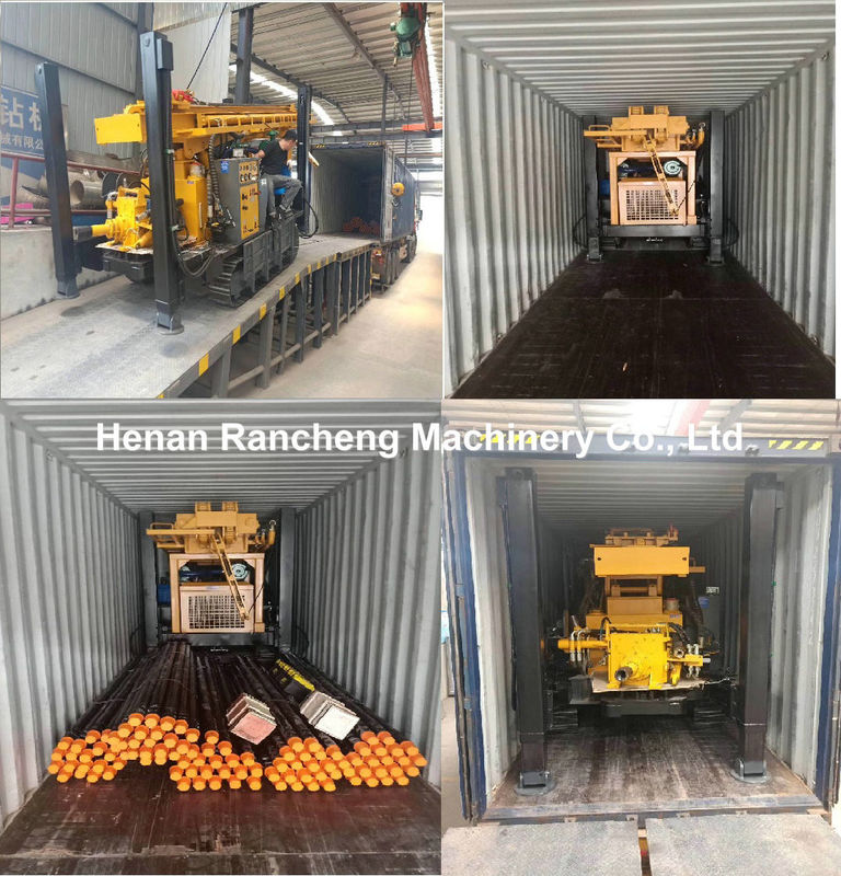 เครื่องเจาะบ่อน้ำสำหรับเจาะลึก 800 เมตรในดินทุกประเภท