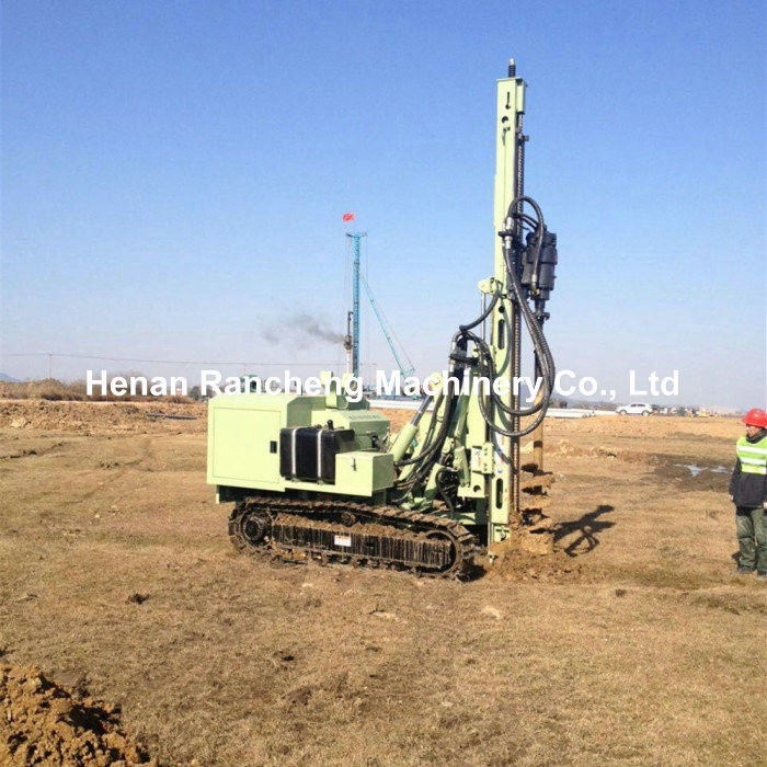 84kw อุปกรณ์ขับพูลพลังแสงอาทิตย์ 20 - 100m ความลึกการเจาะ 90 - 300mm