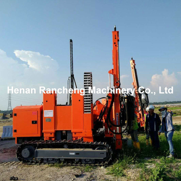 114HP เครื่องเจาะ / เครื่องขับพูลไฟฟ้า / เครื่อง / อุปกรณ์สําหรับการติดตั้งพูลแสงอาทิตย์