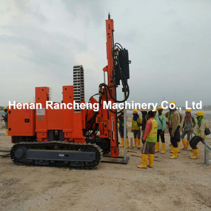 114HP เครื่องเจาะ / เครื่องขับพูลไฟฟ้า / เครื่อง / อุปกรณ์สําหรับการติดตั้งพูลแสงอาทิตย์