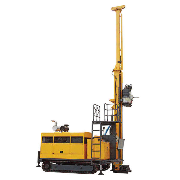เครื่องเจาะแกนไฮดรอลิกติดครอลเลอร์ 300m - 1000m ความลึก 180HP เครื่องยนต์ดีเซล