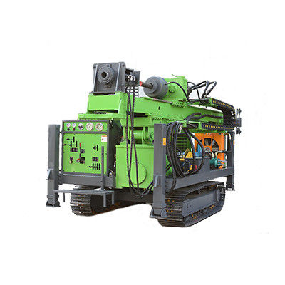 ความลึก 800 - 1400 เมตร เครื่องเจาะแกนไฮดรอลิก 118KW เครื่องยนต์ 6 กระบอก