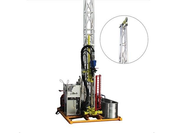 ไฮดรอลิก พกพา Core Drill Rig 1m สต็อปความยาว 30m / 100m / 200m ความลึก