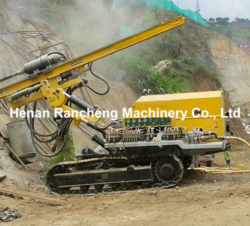 60m เครื่องขุดขนาดเล็ก แบบ DTH เครื่องขุดแบบหมุน