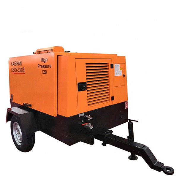 9. 2m3 / นาที ความจุเจาะอากาศคอมเพรสเซอร์ Yuchai 88KW 8bar ความดันการทํางาน