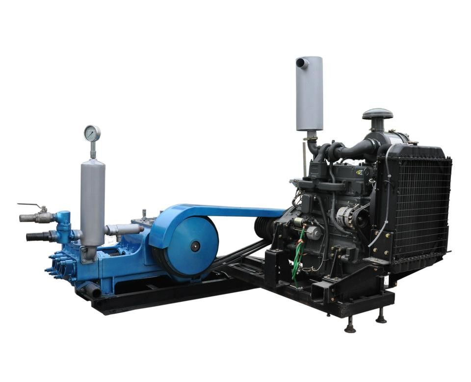 อัตราการไหลของ 600 L / นาที ปั๊มดินเจาะขนาดเล็ก 110 มิลลิเมตร พริสตันช็อต 55kw ไฟไฟฟ้าเข้า