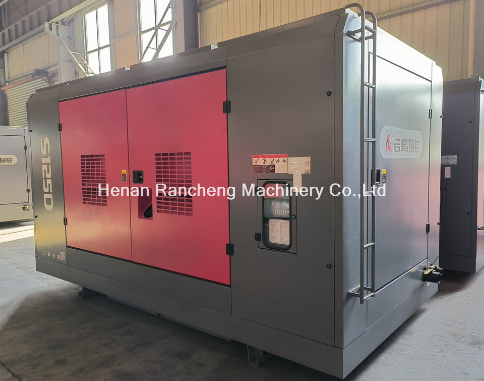S125D เครื่องบดอากาศ พร้อมเครื่องยนต์ Cu-mmins 410KW สําหรับการเจาะ 300-400m