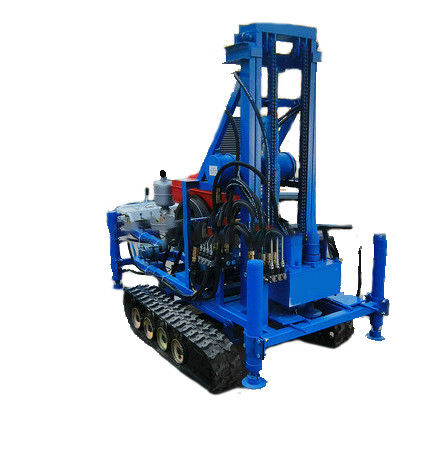 22HP / 16.2KW เครื่องเจาะพกพาสําหรับน้ํา ถ้ํา 150m ความลึก 50mm ช่องเจาะ
