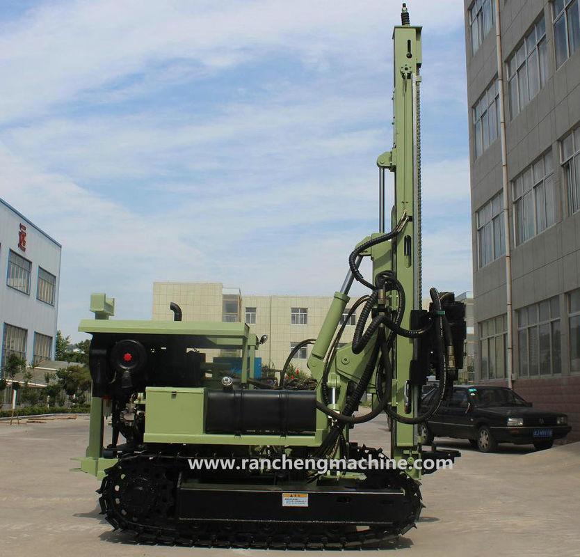 กว้างขวางขุดสูงสุด 400 มม RC130Y Micro Pile Rig แก้ไขการเจาะที่หลากหลายสําหรับบ่อน้ํา