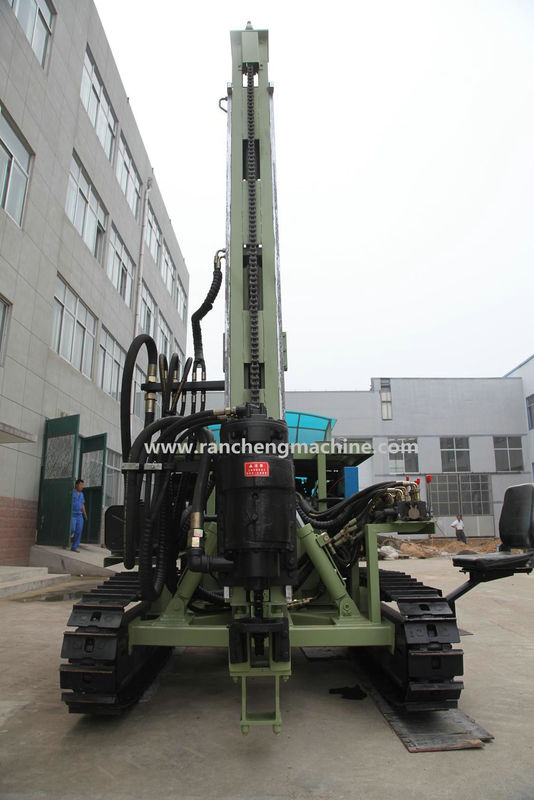 RC130Y Micro Pile Rig ยอดเยี่ยม 400mm กว้างเจาะ เหมาะสําหรับหลากหลายน้ําบ่อน้ํา Auger ค้อนและ DTH การเจาะ