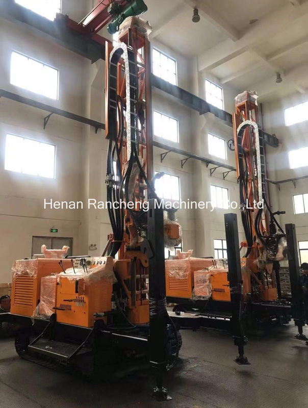 เครื่องเจาะ RC ปรับกระแสกลับ เครื่องเจาะสํารวจ ความลึก 300m เครื่องเจาะแกนไฮดรอลิก