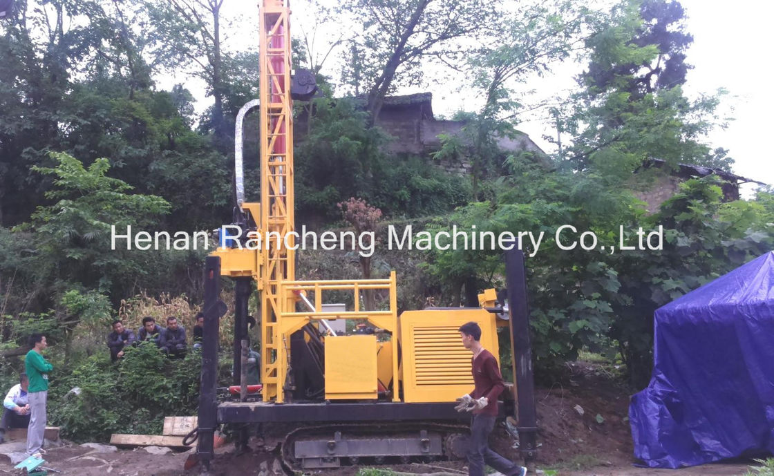 เครื่องเจาะ RC ปรับกระแสกลับ เครื่องเจาะสํารวจ ความลึก 300m เครื่องเจาะแกนไฮดรอลิก