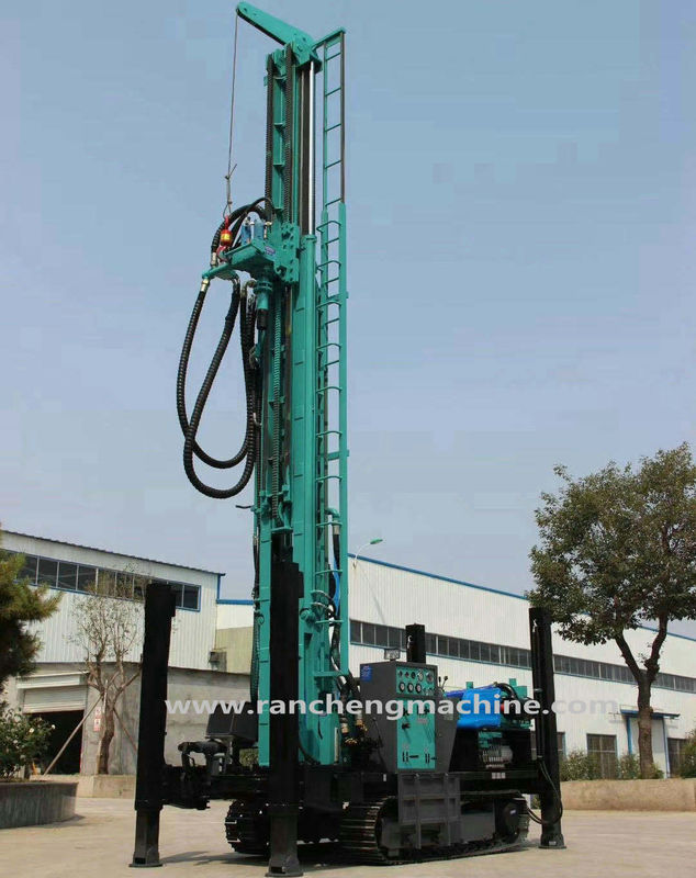 เครื่องเจาะหินลึก 280m เครื่องเจาะหินระบายอากาศ DTH