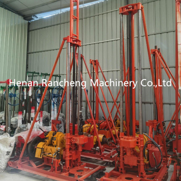 เครื่องเจาะแกนไฮดรอลิกพกพา เครื่องเจาะแกนภูมิศาสตร์สํารวจ 150m