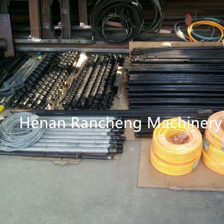 100-150m ความลึก 75mm-130mm กว้าง Core Rig ด้วย 10.6KW 15HP Changchai