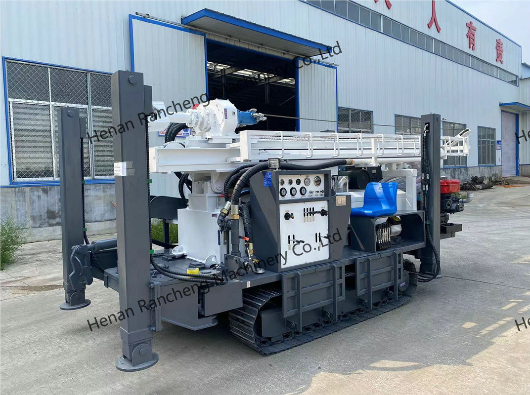 เครื่องเจาะบ่อน้ําลึก 1000m เครื่องเจาะบ่อน้ําลึก 105mm - 800mm Dia 179KW