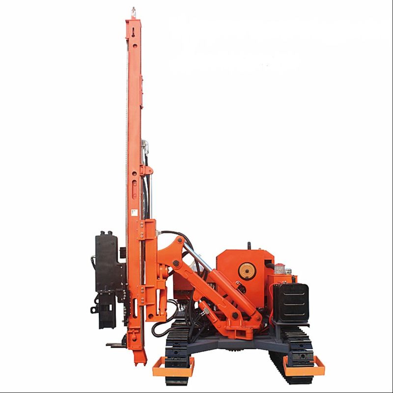 เครื่องเจาะไฮดรอลิก RC260Y โมเดลทั้งเจาะหมุนและ Ramming หัว Ramming สําหรับท่อ Ramming Max 6m