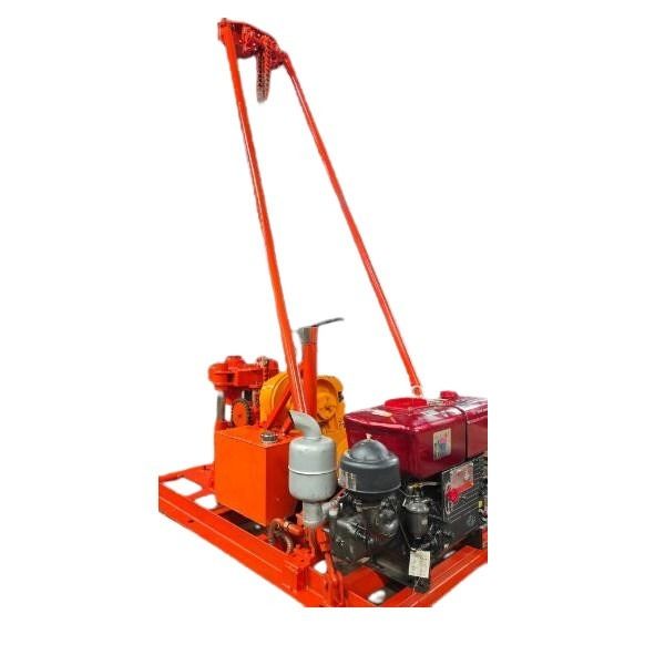 เครื่องเจาะแกนไฮดรอลิกแบบพกพา 150 เมตร พร้อมเครื่องเจาะแกนไฮดรอลิก 10.6KW 15HP Changchai
