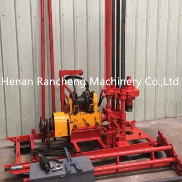 เครื่องเจาะแกนไฮดรอลิกแบบพกพา 150 เมตร พร้อมเครื่องเจาะแกนไฮดรอลิก 10.6KW 15HP Changchai