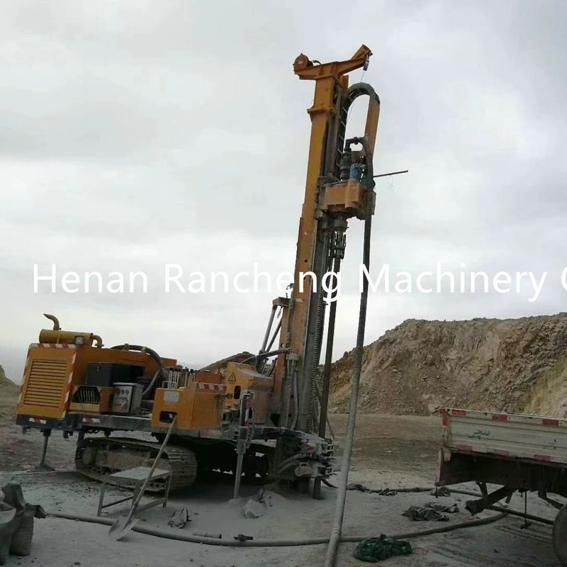 RCJ150RC เครื่องเจาะเครื่องวิศวกรไฮดรอลิก 150m ความลึกเจาะ เครื่องเจาะแบบครอลเลอร์ เครื่องเจาะ RC ไฮดรอลิก