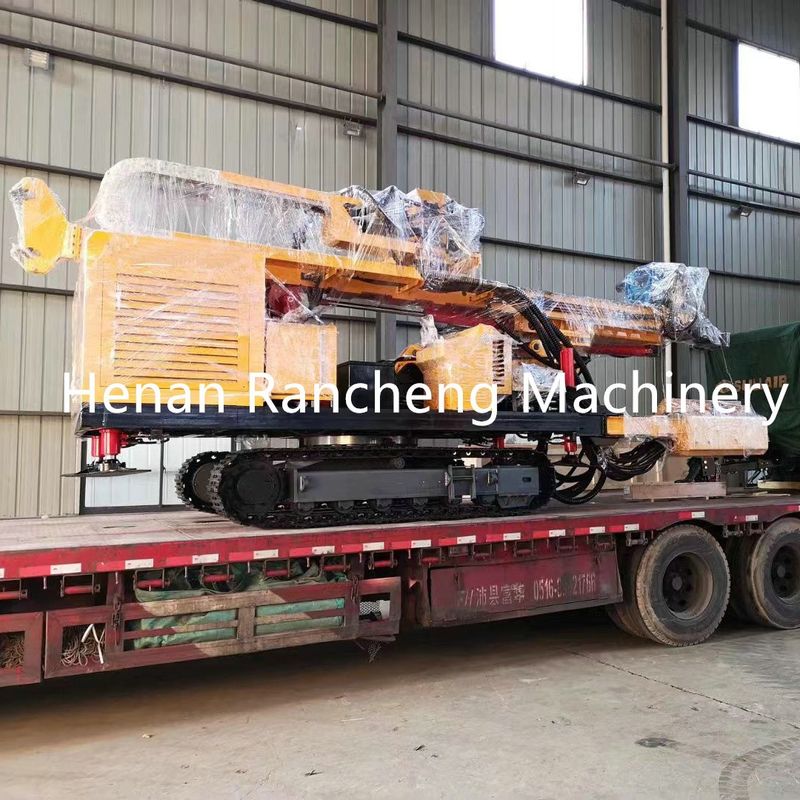 RCJ150RC เครื่องเจาะเครื่องวิศวกรไฮดรอลิก 150m ความลึกเจาะ เครื่องเจาะแบบครอลเลอร์ เครื่องเจาะ RC ไฮดรอลิก