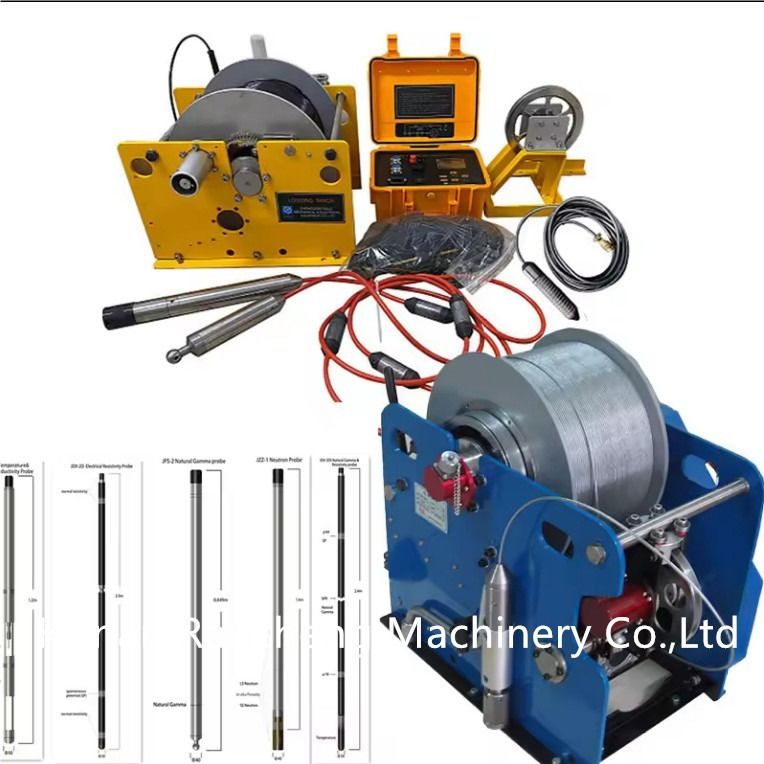 อุปกรณ์การเก็บหุบ 300m RCQ-2D พร้อมเครื่องสํารวจ Gamma Density Sidewall JMZD-2D