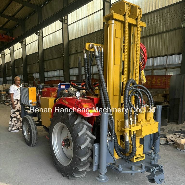 เครื่องเจาะบ่อน้ําขนาด 200 เมตร เครื่องเจาะบ่อน้ําขนาดใหญ่ เครื่องเจาะบ่อน้ําลึก