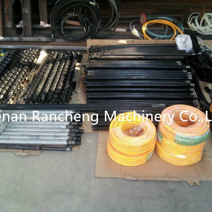 ความลึกในการเจาะสูงสุด 1200m เครื่องเจาะแกนไฮดรอลิกเต็มด้วยเครื่องยนต์ดีเซล 92KW