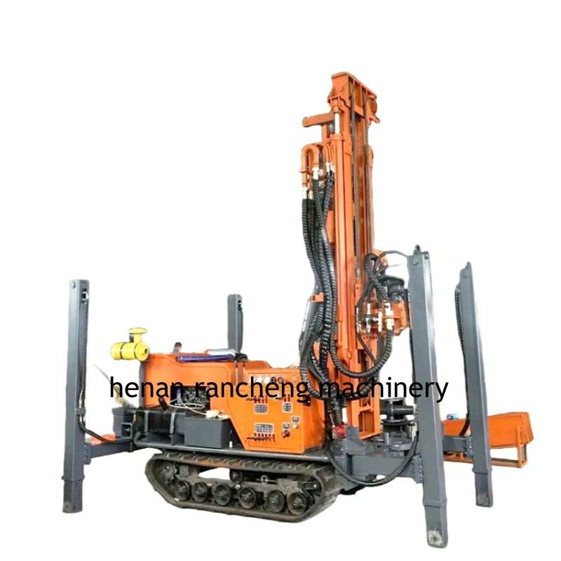 RCF800C เครื่องเจาะหลายฟังก์ชัน ความลึก 800m เครื่องเจาะไฮดรอลิก พร้อมเครื่องยนต์ Cummins 154KW