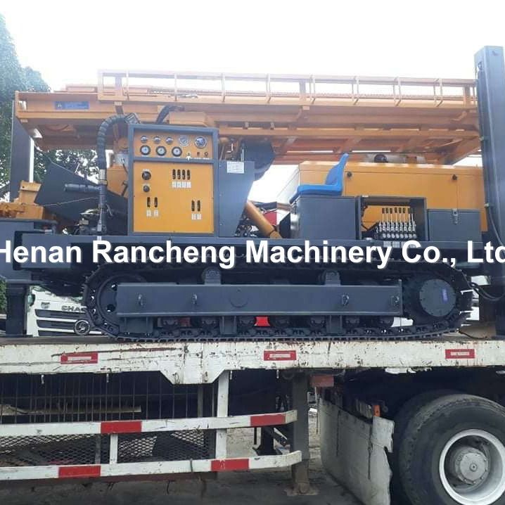 เครื่องเจาะบ่อน้ําน้ําแบบพนูเมติก ความลึก 800m พร้อมเครื่องปัดอากาศ หรือปั๊มดิน