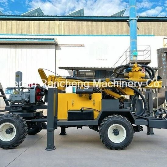 เครื่องเจาะรู พร้อมแรงยก 1.4T ของ winch สําหรับการทํางานที่มั่นคง