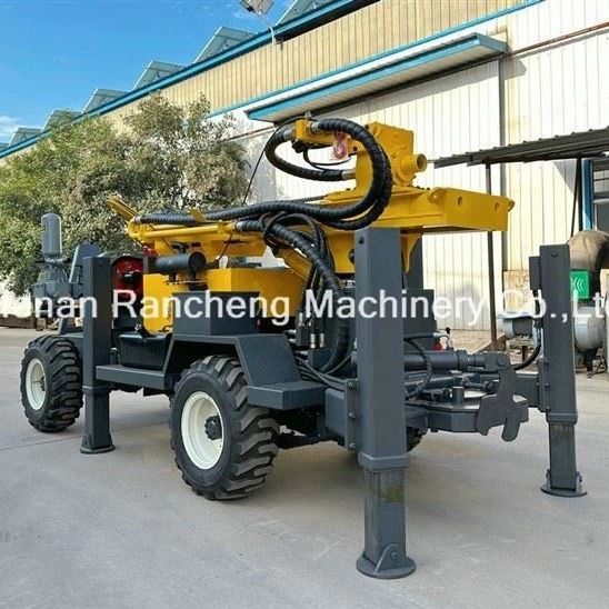 เครื่องเจาะรู พร้อมแรงยก 1.4T ของ winch สําหรับการทํางานที่มั่นคง