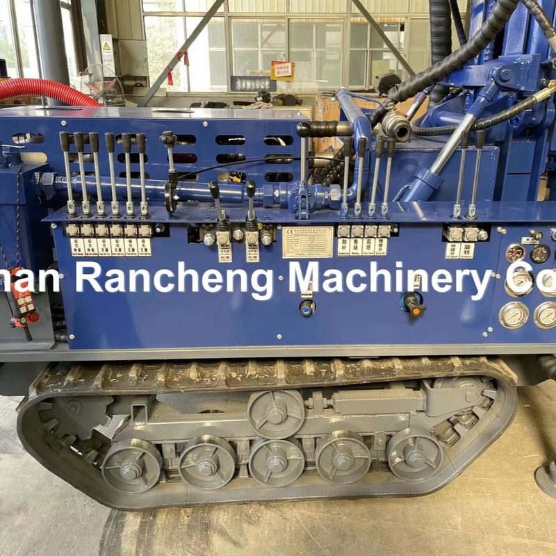 อุปกรณ์เจาะบ่อน้ําลึก 180 เมตร พร้อมเครื่องยนต์ 77.3 KW และร่องทาง
