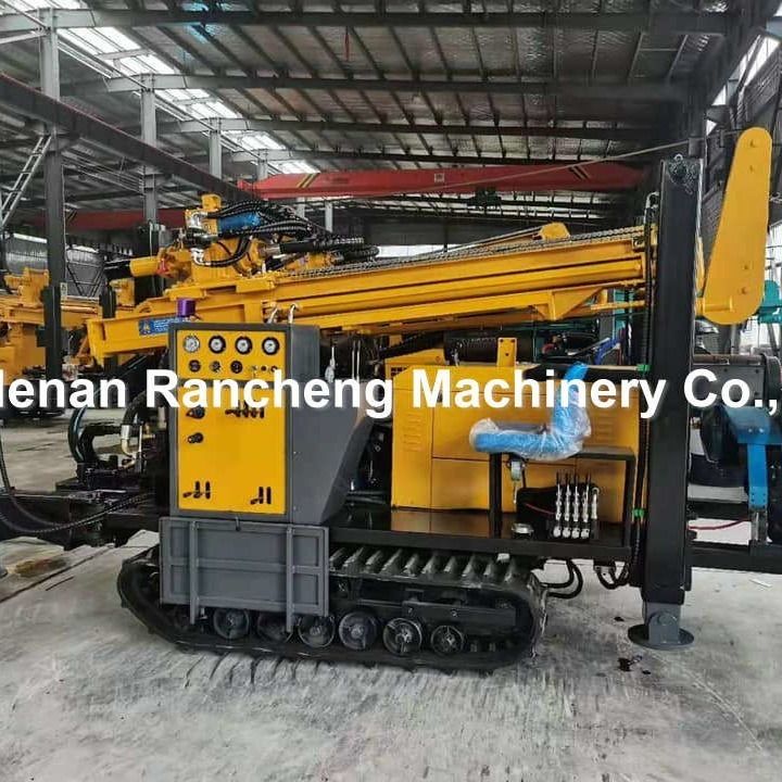 เครื่องเจาะบ่อน้ํา 200m Crawler เครื่องเจาะเหมือง