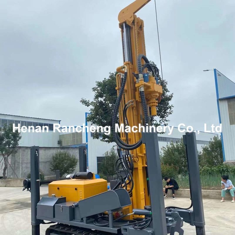 เครื่องเจาะบ่อน้ํา 200m Crawler เครื่องเจาะเหมือง