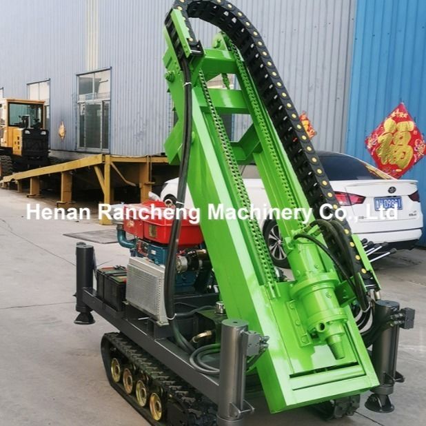 1.2T 30m 30HP พลังงานเครื่องยนต์ Crawler ไดรฟ์พูลแสงอาทิตย์ด้วย 4 ขาไฮดรอลิก