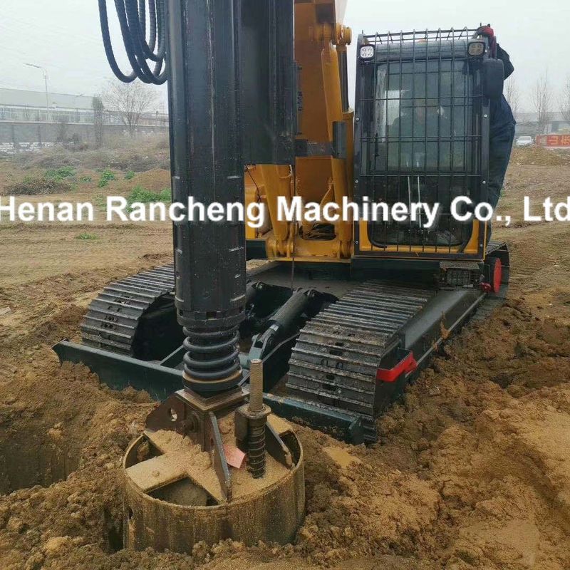 20m Rotary Drilling Rig การทํางานที่ปัญญาอัตราและจุดแสดงและการควบคุมปานล์สัมผัส