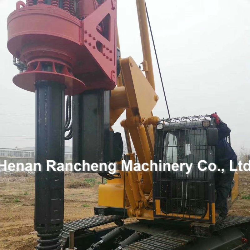 20m Rotary Drilling Rig การทํางานที่ปัญญาอัตราและจุดแสดงและการควบคุมปานล์สัมผัส
