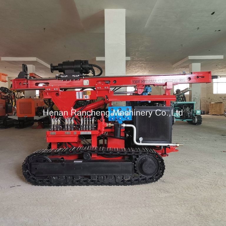 RC130Y Solar Pile Driver เป็นเครื่องเจาะหลุมล่าง และเส้นกว้างเจาะคือ 400mm