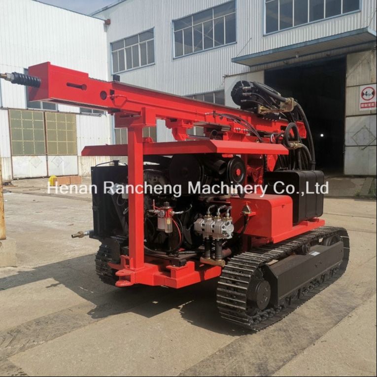 RC130Y Solar Pile Driver เป็นเครื่องเจาะหลุมล่าง และเส้นกว้างเจาะคือ 400mm