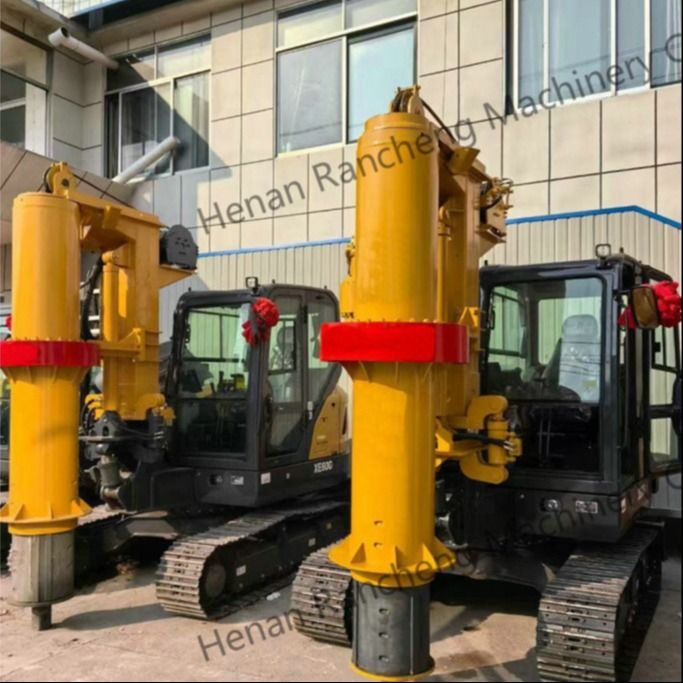 RCQ-10C เครื่องเจาะถังขนาดเล็กแบบไฮดรอลิก ความลึก 10m ด้วยเครื่องยนต์ Kubota ขนาด 36KW Sany SY60C
