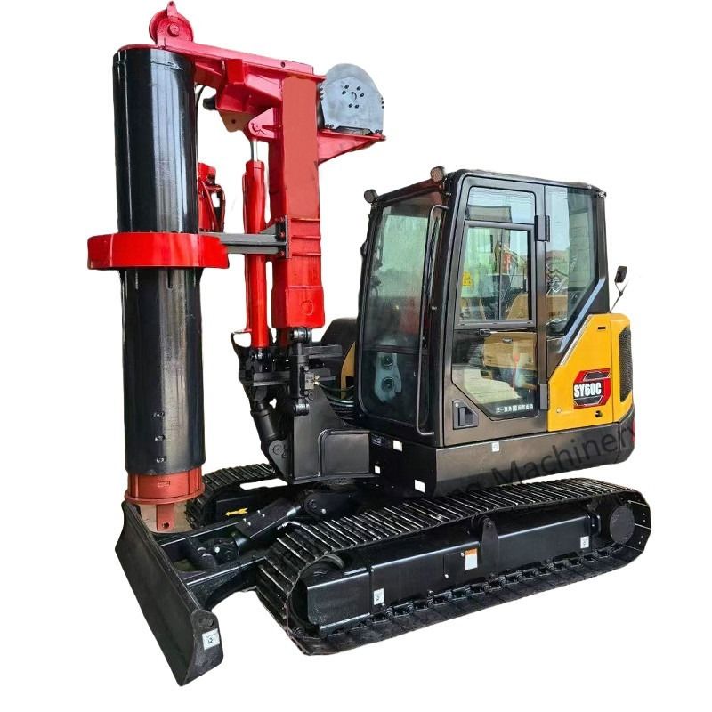 RCQ-10C เครื่องเจาะหินแบบไฮดรอลิก มินิพอล ความลึก 10m ด้วยความเร็วหมุน 10-45RPM R/Min