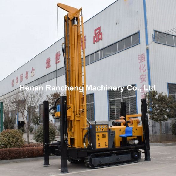 เครื่องเจาะน้ําลึก 600m เครื่องเจาะเครื่องยนต์ดีเซล เครื่องเจาะ RCF600C DTH เครื่องเจาะเหมืองแร่