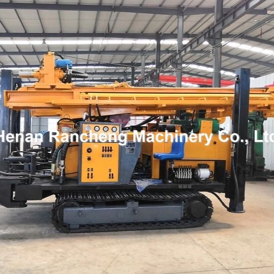 เครื่องเจาะน้ําลึก 600m เครื่องเจาะเครื่องยนต์ดีเซล เครื่องเจาะ RCF600C DTH เครื่องเจาะเหมืองแร่