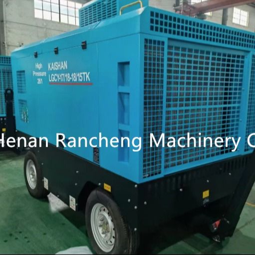 รถยนต์สี่ล้อ รุ่น LGCY17-18-18/15TK เครื่องปรับอากาศ ความดันทํางาน 18bar 210HP เครื่อง Cummins สําหรับการเจาะ 150-200m