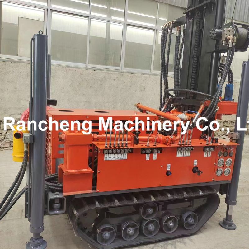 เครื่องเจาะ พร้อมเครื่องยนต์ดีเซล Yuchai ขนาด 77.3KW ความเร็วหมุน 45-65r / min