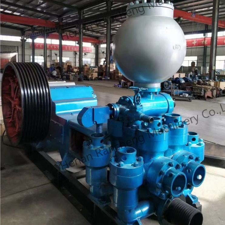 พลังงาน 185KW ความดันสูงสุด 7MPa ปั๊มดินเจาะสําหรับโครงการบ่อน้ําลึก 1000m 7200kg