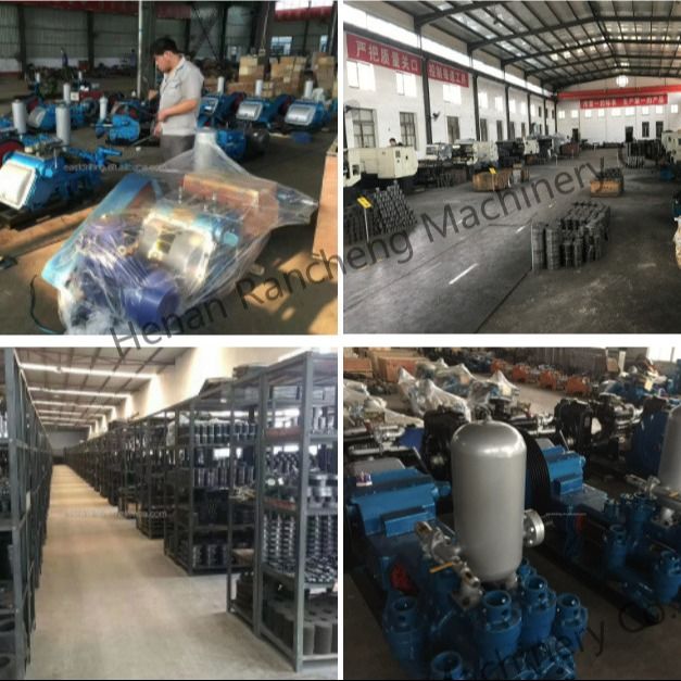 พลังงาน 185KW ความดันสูงสุด 7MPa ปั๊มดินเจาะสําหรับโครงการบ่อน้ําลึก 1000m 7200kg