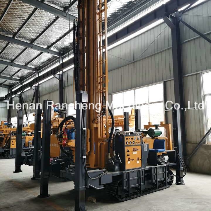 เครื่องขุด DTH ที่ติดเครื่องพัดลม 500m เครื่องยนต์ดีเซล เครื่องขุดน้ํา เครื่องขุดเจาะเครื่องจักร เครื่องขุดอากาศ
